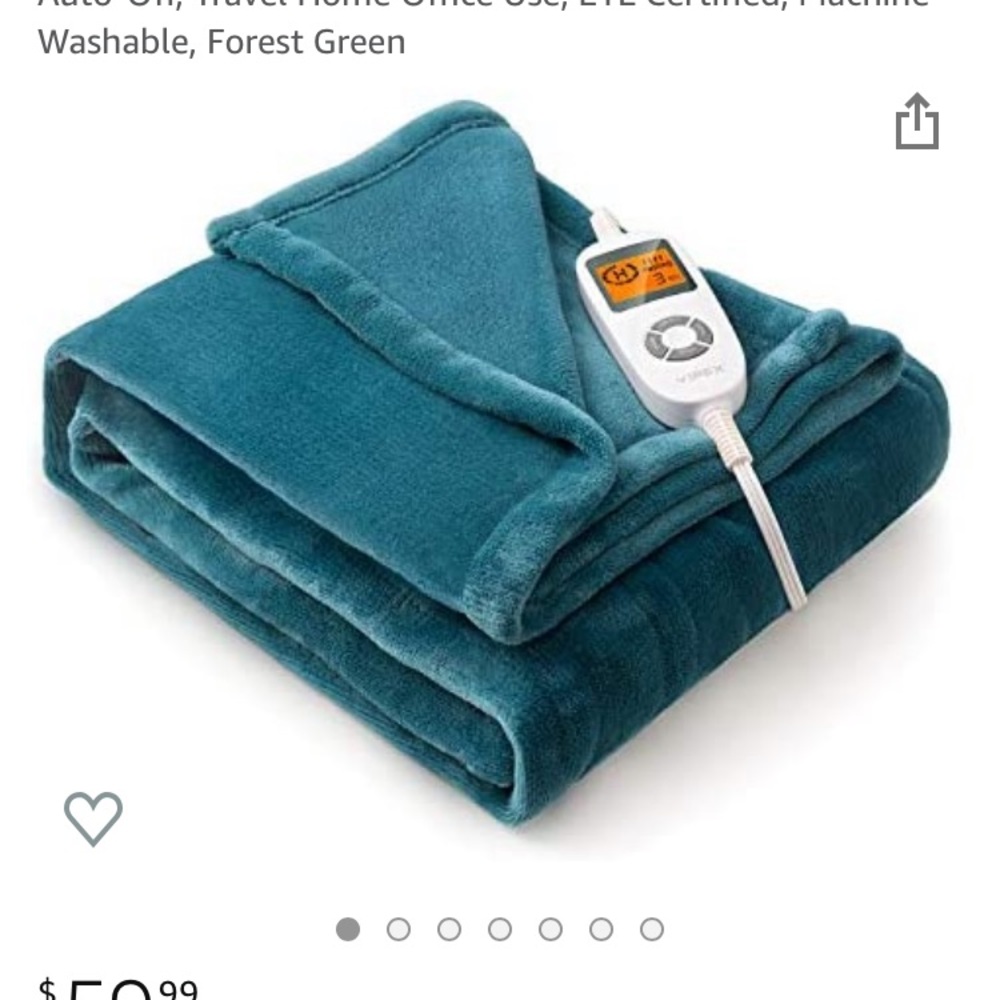 Brand new unopened Vipex heated blanket